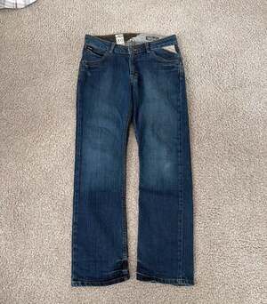 Volcom Known Jean Classic Straight Leg Dark Wash Denim Size 30